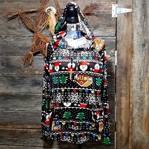 Great velour Christmas hoodie